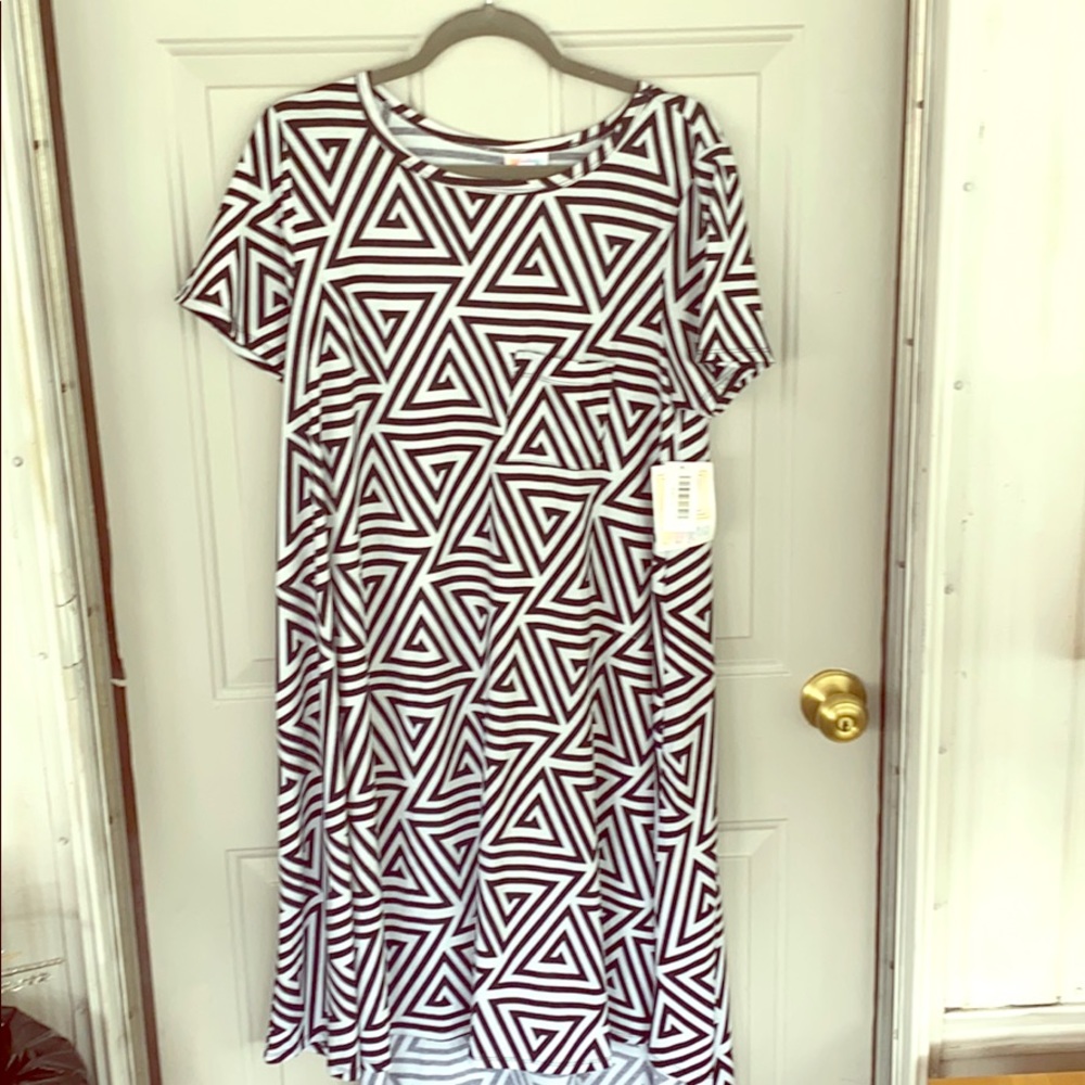 LuLaRoe geometric dress